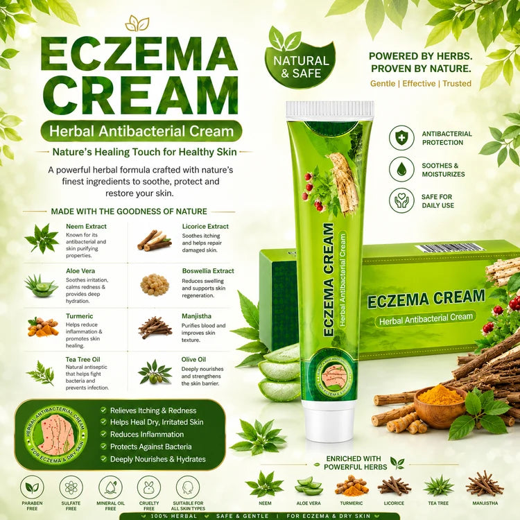 Herbal Eczemaron Cream Pack Of 2  (50 ml)